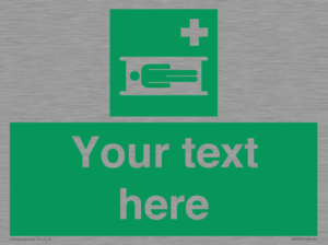 Custom Stretcher Sign